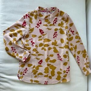 Boden mod floral mockneck top